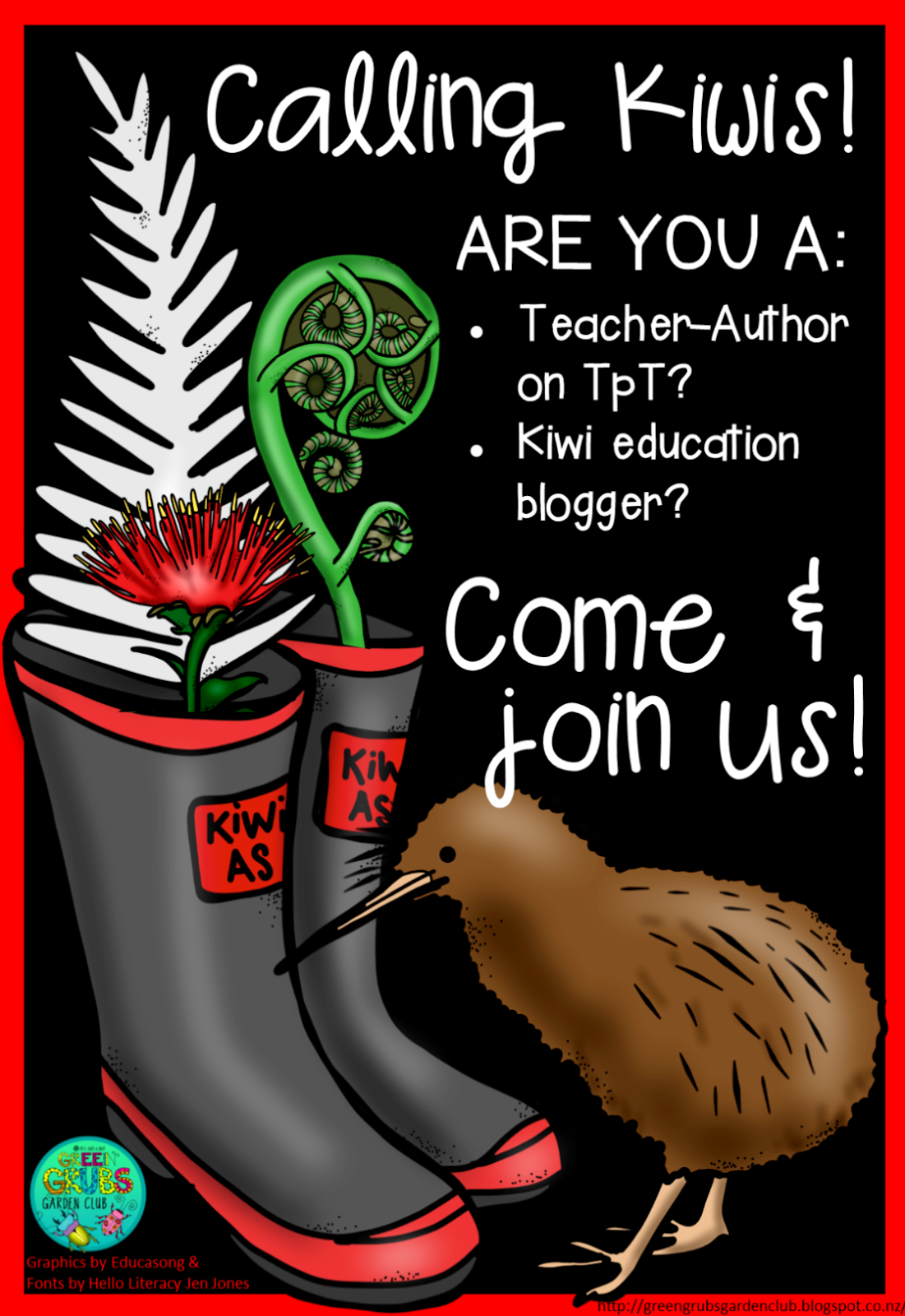 Kiwi Educators – where are you?! (Bloggers, Businesses & TpT Teacher-Authors)