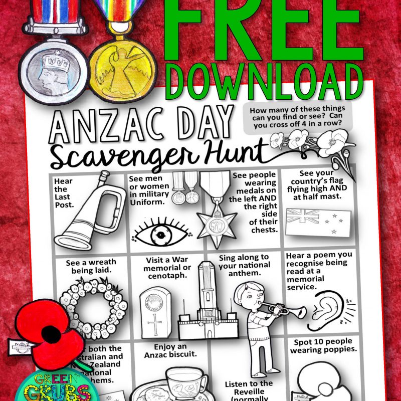 Anzac Day FREE Printables