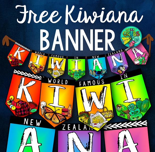 Kiwiana Banner {Free Printable!}