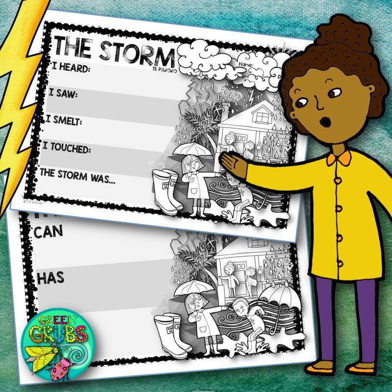 The Storm – FREE Writing Templates