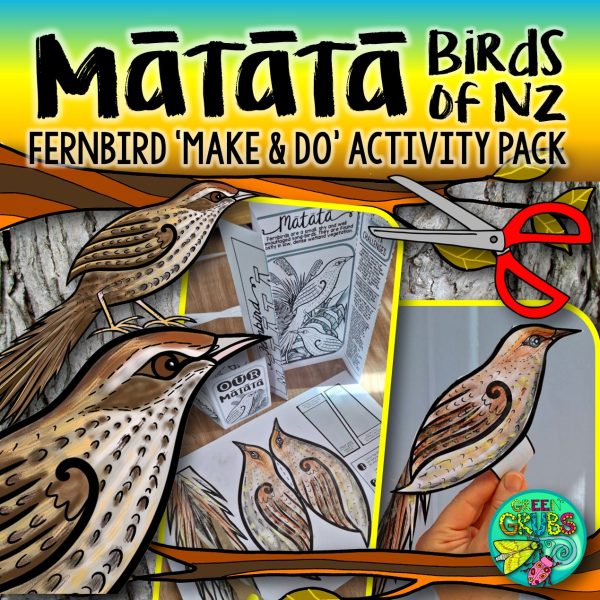 Matata Fernbird {Make & Do Activity Pack}