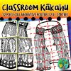 Classroom Kakahu (Cloak) Collaborative Poster - detailed feather version - Image 2