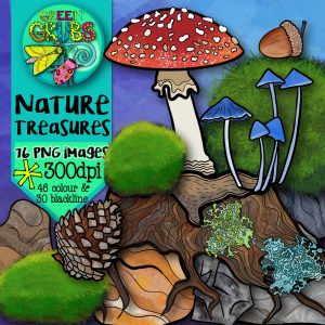 Nature Walk Treasures Clip Art